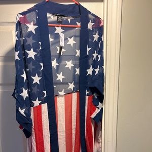 Flag Cover Up- NWT